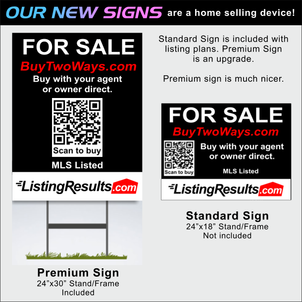 flat fee mls sign